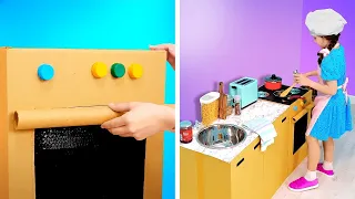 Kreativer Spaß für Alle: 😎 Coole DIY-Kreationen aus Karton & Papier! 🎨| 5 Minuten Tricks