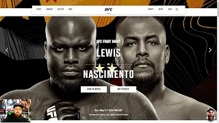 UFC Fight Night: Lewis vs. Nascimento. Don't Sleep on Fight Nights.