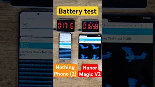 Honor Magic V2 vs Nothing Phone (2): Battery battle!