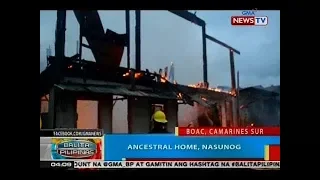 BP: Ancestral home, nasunog