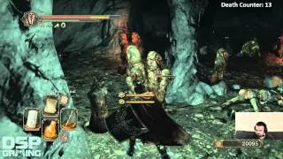 Dark Souls II DLC: Crown of the Sunken King pt22 - The Cave From HELL