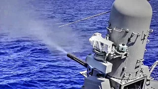 DEADLY Phalanx CIWS Close-In Weapons System Live Fire Test