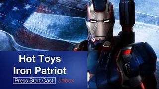 Распаковка Hot Toys: Iron Patriot Diecast