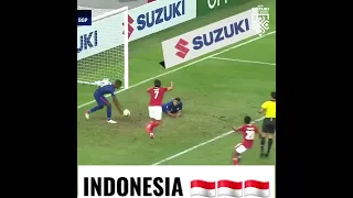 Gol Timnas Indonesia 1-0 atas Singapura #short #timnas #Asean #AFF #Indonesia