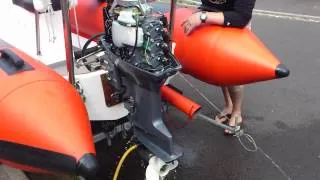 yamaha 30hp autolube outboard in HD great sound