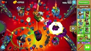 Infernal CHIMPS with Churchill and Bloon Crush (37k leftover) | BTD6