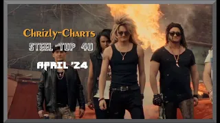 STEEL TOP 40 - Hard Rock & Metal Charts / April '24