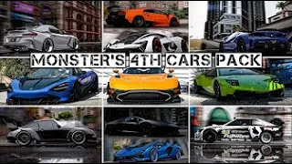 GTA 5 I Install Best Car Pack Monster"s 70 Add on Vehicles plus Showing All Cars I 2021