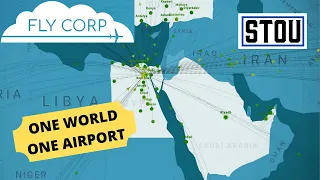 Is it possible? ONE Airport to connect the World!? (Fly Corp)