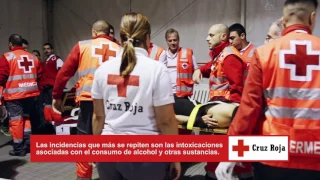 Atención sanitaria Cruz Roja: Carnaval de S/C de Tenerife 2016