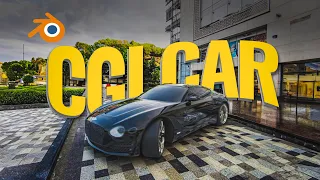 Add a CG Car in Real World Using VFX | Blender VFX Tutorial