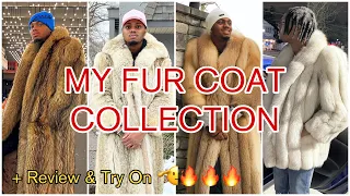 MY FUR COAT COLLECTION | REVIEW + TRY ON HAUL (MINK, FOX, COYOTE)