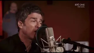 Noel Gallagher performing Dead In The Water on RTE
