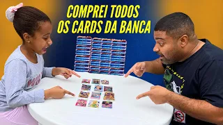 INCRÍVEL! COMPREI TODOS OS CARDS DE BANCA DA MINHA CIDADE - VIREI TODOS NO BAFO