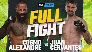 Cosmo Alexandre vs. Juan Cervantes | ONE Championship Full Fight