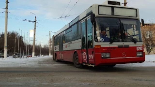 #33 Mercedes-benz O 405 GTZ 0202 в работе. Эксклюзивно!!! 26.01.2017 Краматорск.