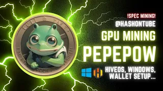 GPU-майнинг PepePow (PEPEW) — пошаговое руководство