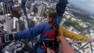 Jane McDonald jumps off the Auckland Sky Tower | Cruising With Jane McDonald | Channel 5