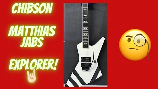 Chibson Guitar Review  - Matthias Jabs Signature Explorer  Scorpions