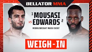 Weigh Ins - Bellator 296: Mousasi vs Edwards