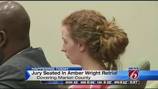 Jury seated in Amber Wright retrial