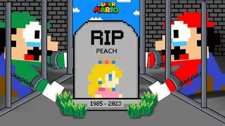 R.I.P Peach: Mario and Luigi's Rescue the Princess from Bowser's Prison!