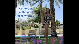 Contortion at the pool (gone wrong...)