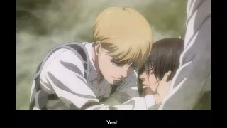 Mikasa kills Eren | Armin sees Eren’s head and cries | Attack on Titan Final Season Part 3 Ep2