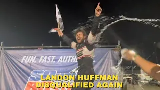 Landon Huffman DISQUALIFIED Again At South Boston, Dale Jr. Weighs In!