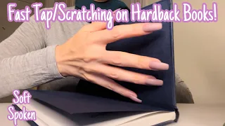 ASMR * Fast Hardback Book Scratching & Tapping * Soft Spoken* ASMRVilla