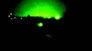 Chinooks landing at Night In Afghanistan