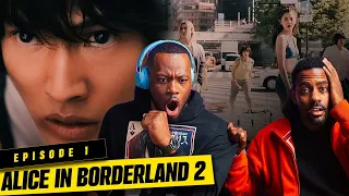 Alice In Borderland 2X1 REACTION | Season 2 Episode 1 (THIS IS WILD!?!)