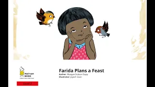 #kidsbookreading.  Farida plans a feast- Kids read aloud story books and story telling for children