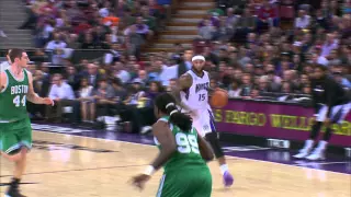 DeMarcus Cousins Throws Monster Dunk Down on Jae Crowder