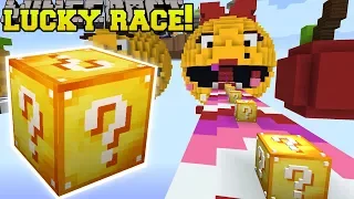 Minecraft: MS. PACMAN LUCKY BLOCK RACE - Lucky Block Mod - Modded Mini-Game
