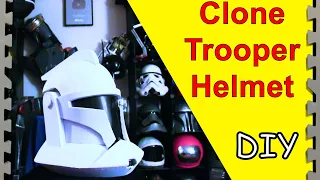 How To Make A Clone Trooper Helmet (Star Wars DIY)