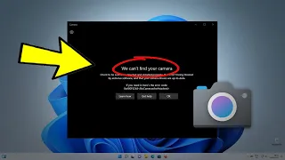 как исправить Не удалось найти камеру Windows 11/10 | Fix We can't find your camera 0xA00F4244 📷✔️