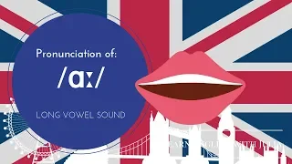 /aː/ LONG vowel sound (video 2) - Learn English with Julia