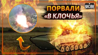 Бойцы 25-й бригады уничтожили БМП-1 и поджарили оккупантов