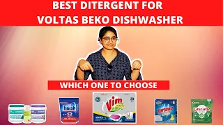 BEST DISHWASHER DETERGENT | VOLTAS BEKO | DISHWASHER TABLETS