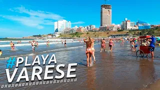 Recorriendo PLAYA VARESE MAR DEL PLATA I BUENOS AIRES I ARGENTINA I 4K TOUR Walking