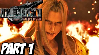 FINAL FANTASY 7 REBIRTH (Chapter 1: Fall of a Hero) Playthrough Gameplay Part 1 (PS5)