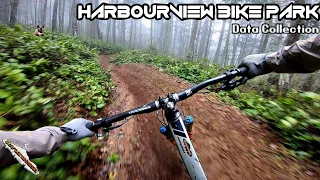 Mountain Biking on Vancouver Island - Harbourview Bike Park Sooke BC - Collecting Data