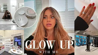 GLOW UP ROUTINE VLOG: self care habits, lash lift, hair transformation, nails, pilates + more!