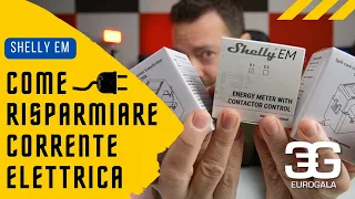 Come risparmiare corrente elettrica grazie allo Shelly EM | Euro Gala