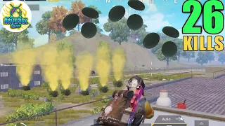 NEW WORLD RECORD FOUND 7 FLARE DROPS | 26 AFTER KILLS SOLO VS SQUAD | PUBG MOBILE