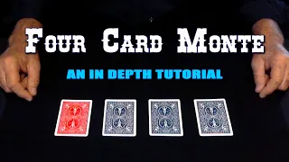 4 Card Monte (Red Black & Blue) ~ An In Depth Tutorial