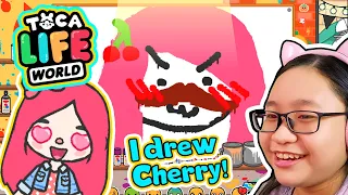 Toca Life World - Activity House - I drew Cherry in the Activity House!!!