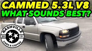 We Tested 6 Different Mufflers for Nashville Cars & Coffee's CAMMED SILVERADO!