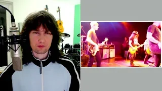 British guitarist reaction to Slash getting stitched up LIVE!